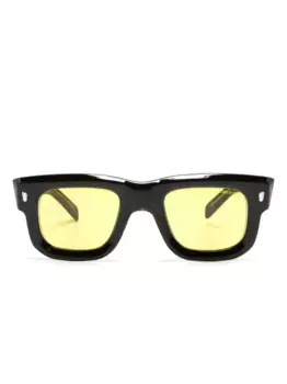 Солнцезащитные очки в прямоугольной оправе Cutler & Gross, черный