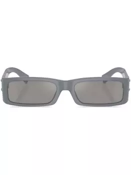 Солнцезащитные очки в прямоугольной оправе Dolce & Gabbana Eyewear, серый