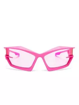Солнцезащитные очки в прямоугольной оправе Givenchy, розовый