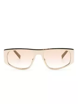 Солнцезащитные очки в прямоугольной оправе Givenchy, золотой