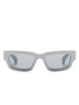 Солнцезащитные очки в прямоугольной оправе Gucci Eyewear, серый