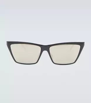 Солнцезащитные очки в прямоугольной оправе из ацетата Givenchy, черный