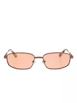 Солнцезащитные очки в прямоугольной оправе JACQUEMUS, коричневый