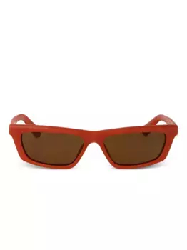 Солнцезащитные очки в прямоугольной оправе JACQUEMUS, оранжевый