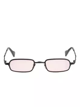 Солнцезащитные очки в прямоугольной оправе Kuboraum, черный