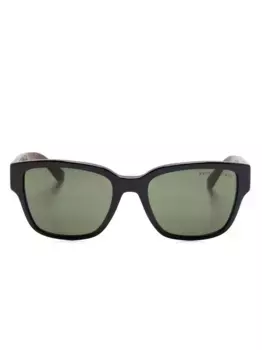 Солнцезащитные очки в прямоугольной оправе Lauren Ralph Lauren, черный