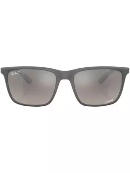 Солнцезащитные очки в прямоугольной оправе Ray-Ban, серый
