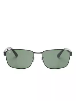 Солнцезащитные очки в прямоугольной оправе Ray-Ban, черный