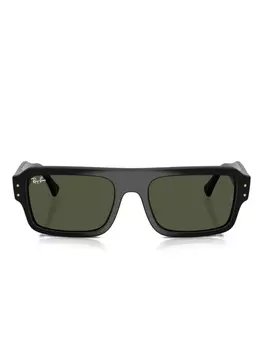Солнцезащитные очки в прямоугольной оправе Ray-Ban, черный