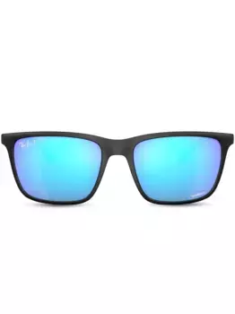 Солнцезащитные очки в прямоугольной оправе Ray-Ban, черный