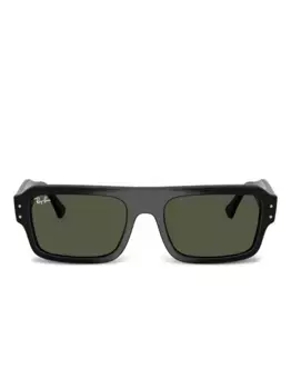 Солнцезащитные очки в прямоугольной оправе Ray-Ban, черный