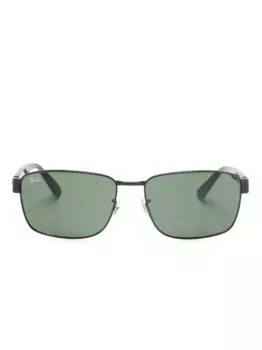 Солнцезащитные очки в прямоугольной оправе Ray-Ban, черный