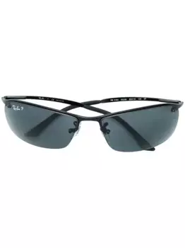 Солнцезащитные очки в прямоугольной оправе Ray-Ban, черный