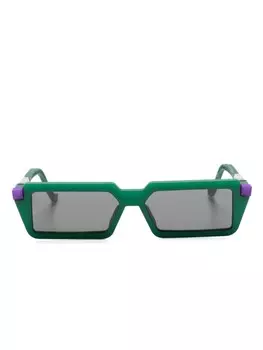 Солнцезащитные очки в прямоугольной оправе VAVA Eyewear, зеленый
