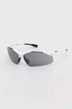 Солнцезащитные очки в спортивном стиле Uvex, белый