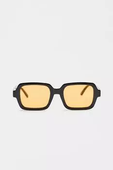 Солнцезащитные очки в стиле ретро Pull&Bear, апельсин