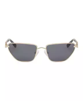 Солнцезащитные очки в золотой оправе Kazar, желтый