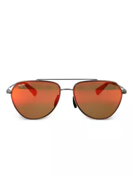 Солнцезащитные очки Waiwai Maui Jim, серый
