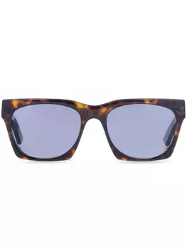 Солнцезащитные очки-вайфареры FACE HIDE, коричневый