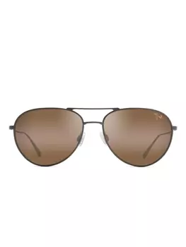 Солнцезащитные очки Walaka Maui Jim, коричневый