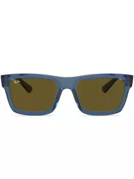 Солнцезащитные очки Warren Bio-Based в квадратной оправе Ray-Ban, синий