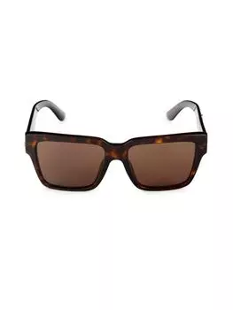 Солнцезащитные очки Wayfarer 55MM Dolce&Gabbana, цвет Havana
