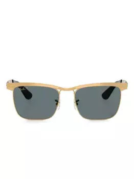 Солнцезащитные очки Wayfarer Deluxe Ray-Ban, золотой