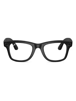 Солнцезащитные очки Wayfarer из коллаборации с Meta Ray-Ban, черный