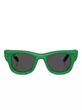 Солнцезащитные очки Wayfarer Puffer A$AP Rocky - Green Ray-Ban, зеленый