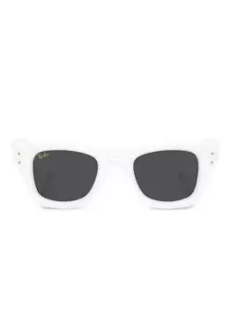 Солнцезащитные очки Wayfarer Puffer A$AP Rocky - White Ray-Ban, белый