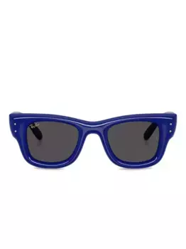 Солнцезащитные очки Wayfarer Puffer A$AP Rocky - Blue Ray-Ban, синий