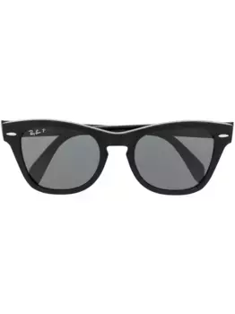 Солнцезащитные очки Wayfarer Ray-Ban, черный