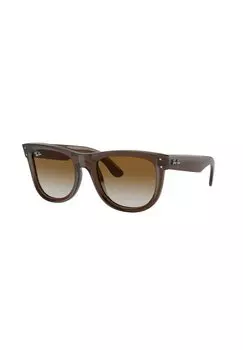 Солнцезащитные очки Wayfarer Ray-Ban, коричневый