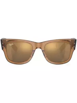 Солнцезащитные очки Wayfarer Ray-Ban, коричневый