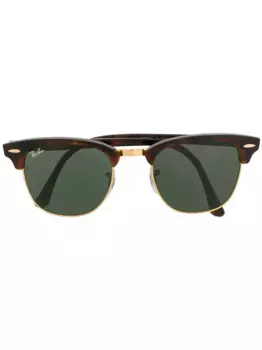 Солнцезащитные очки Wayfarer Ray-Ban, коричневый