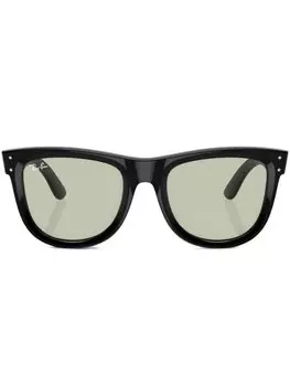 Солнцезащитные очки Wayfarer Reverse в квадратной оправе Ray-Ban, черный