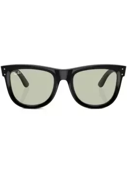 Солнцезащитные очки Wayfarer Reverse в квадратной оправе Ray-Ban, черный