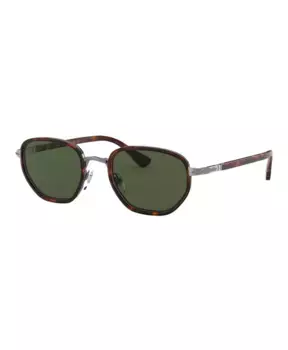 Солнцезащитные очки Wayfarer с линзами n Persol, коричневый