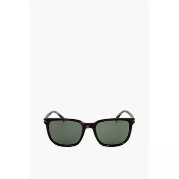 Солнцезащитные очки Wayfarer с оправой с черепаховым узором David Beckham, Brown