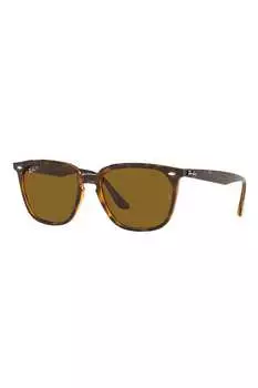 Солнцезащитные очки- Wayfarer с твердыми линзами Ray-Ban, коричневый