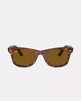 Солнцезащитные очки Wayfarer Square Unisex из ацетата Ray-Ban, коричневый