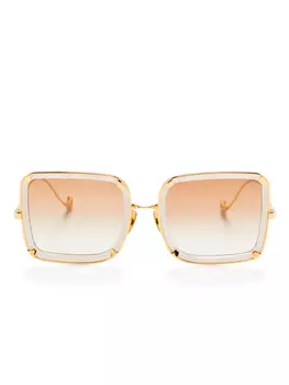 Солнцезащитные очки White Moon ANNA-KARIN KARLSSON, золотой