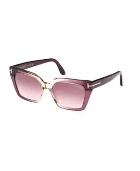 Солнцезащитные очки Winona фиолетово с оттенком Tom Ford, розовый