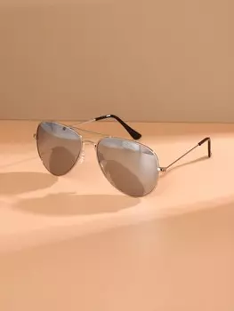 Солнцезащитные очки винтажные, белый