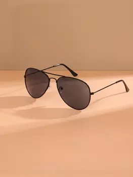 Солнцезащитные очки винтажные, черный