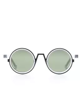 Солнцезащитные очки WL0046 в круглой оправе VAVA Eyewear, нейтральный цвет