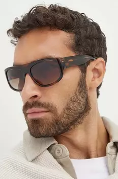 Солнцезащитные очки Won Hundred, коричневый