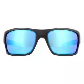 Солнцезащитные очки Wrap Black Ink Prizm с сапфировым стеклом и турбиной Oakley, черный