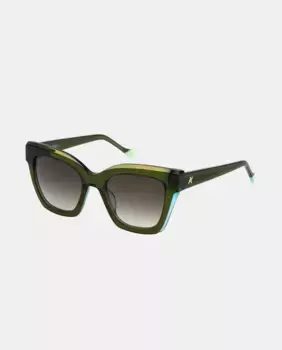 Солнцезащитные очки Yalea Square Acetate, зеленый