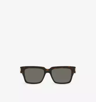 Солнцезащитные очки Ys000617 sl 732 vadim в прямоугольной оправе из ацетата Saint Laurent, коричневый